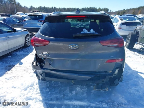 2020 Hyundai Tucson SEL with VIN KM8J3CAL6LU196105, listed as a IAAI auction lot 41589084 with 50,806 mi miles. Bid and sale history available at carsss.com. Image 16.