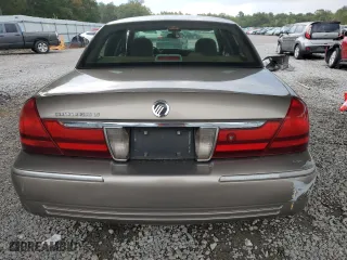 2003 Mercury Grand Marquis LS Premium with VIN 2MEHM75W93X688999, listed as a Copart auction lot 72508584 with 176,310 mi miles and Salvage Title. Bid and sale history available at carsss.com. Image 6.