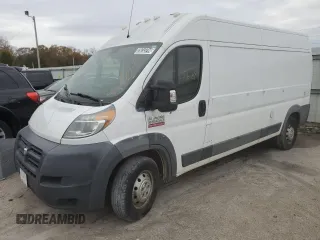 2018 Ram ProMaster Cargo with VIN 3C6URVHG0JE116949, listed as a Copart auction lot 79713714 with 156,081 mi miles and Clean Title. Bid and sale history available at DreamBid. Image 1.