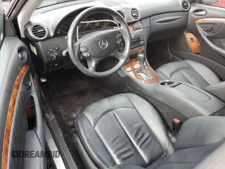 2007 Mercedes-Benz CLK-Class 5.5L with VIN WDBTJ72H87F209482, listed as a Copart auction lot 78612784 with 85,107 mi miles and Salvage Title. Bid and sale history available at carsss.com. Image 8.