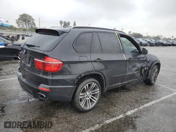 2013 BMW X5 xDrive35i with VIN 5UXZV4C54D0B05753, listed as a Copart auction lot 48157195 with 96,891 mi miles and Salvage Title. Bid and sale history available at carsss.com. Image 3.