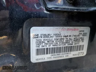 2006 Mitsubishi Lancer OZ-Rally with VIN JA3AJ86E16U059013, listed as a Copart auction lot 80056014 with 107,179 mi miles and Clean Title. Bid and sale history available at carsss.com. Image 12.