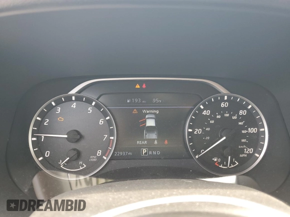 2024 Nissan Frontier S z VIN 1N6ED1CL0RN656752, wystawiony jako Copart lot #58395375 z przebiegiem 22 937 mil mil oraz Szkoda całkowita • Salvage title. Historia ofert i sprzedaży dostępna na DreamBid. Obrazek 9.