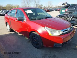 2010 Ford Focus S with VIN 1FAHP3ENXAW238107, listed as a IAAI auction lot 41974240 with 123,777 mi miles and . Bid and sale history available at carsss.com. Image 1.