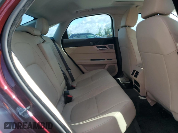 2016 Jaguar XF 35t Premium with VIN SAJBD4BV9GCY11710, listed as a Copart auction lot 66193324 with 36,460 mi miles and Salvage Title. Bid and sale history available at carsss.com. Image 10.