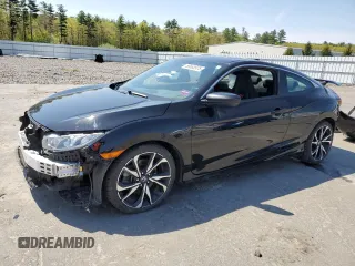 2019 Honda Civic Si z VIN 2HGFC3A53KH755382, wystawiony jako Copart lot #56663975 z przebiegiem 45 638 mil mil oraz Szkoda całkowita • Salvage title. Historia ofert i sprzedaży dostępna na DreamBid. Obrazek 1.