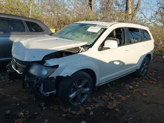 2017 Dodge Journey Crossroad Plus with VIN 3C4PDCGG3HT684600, listed as a IAAI auction lot 40815807 with NaN miles. Bid and sale history available at carsss.com. Image 17.