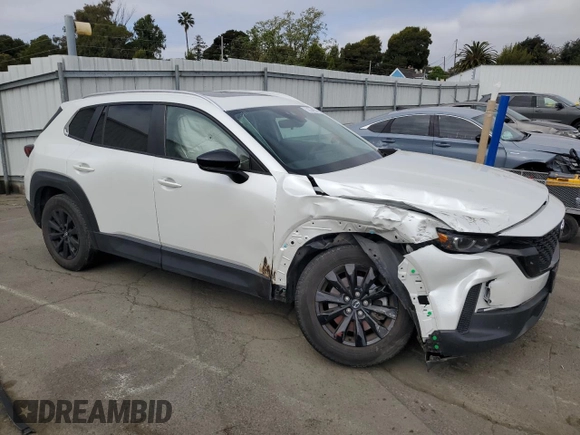 2023 Mazda CX-50 S Preferred Plus with VIN 7MMVABCM1PN147910, listed as a Copart auction lot 53534055 with Not provided miles and Salvage title. Bid and sale history available at DreamBid. Image 4.