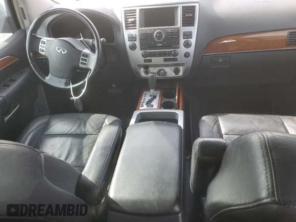 2009 Infiniti QX56 with VIN 5N3AA08DX9N904417, listed as a Copart auction lot 83035734 with 181,989 mi miles and Clean Title. Bid and sale history available at carsss.com. Image 8.