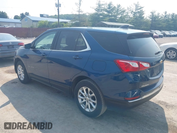 2019 Chevrolet Equinox LT z VIN 2GNAXUEV6K6298440, wystawiony jako IAAI lot #42371287 z przebiegiem 47 041 mil mil oraz . Historia ofert i sprzedaży dostępna na DreamBid. Obrazek 3.