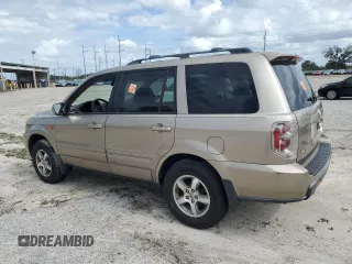 2007 Honda Pilot EX-L with VIN 5FNYF28787B041518, listed as a Copart auction lot 77245944 with Not Provided miles and Non Repairable. Bid and sale history available at DreamBid. Image 2.
