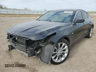 2022 Cadillac CT5 Premium Luxury z VIN 1G6DN5RK0N0118032, wystawiony jako Copart lot #87169124 z przebiegiem 56 166 mil mil oraz Szkody całkowita. Historia ofert i sprzedaży dostępna na DreamBid. Obrazek 1.