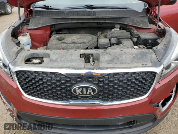 2017 Kia Sorento LX with VIN 5XYPG4A35HG255050, listed as a Copart auction lot 55180555 with Not Provided miles and Clean Title. Bid and sale history available at carsss.com. Image 12.