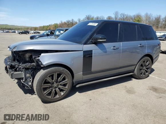 2022 Land Rover Range Rover Westminster with VIN SALGS2RU0NA460358, listed as a Copart auction lot 54783385 with 28,926 mi miles and Salvage title. Bid and sale history available at DreamBid. Image 1.
