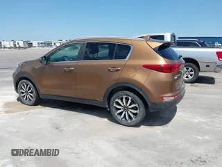 2017 Kia Sportage EX with VIN KNDPNCAC8H7264788, listed as a IAAI auction lot 42513924 with 166,239 mi miles and . Bid and sale history available at DreamBid. Image 3.