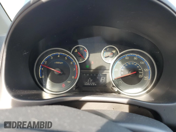 2013 Suzuki SX4 with VIN JS2YB5A41D6100421, listed as a Copart auction lot 51973695 with 108,228 mi miles and Salvage Title. Bid and sale history available at DreamBid. Image 9.