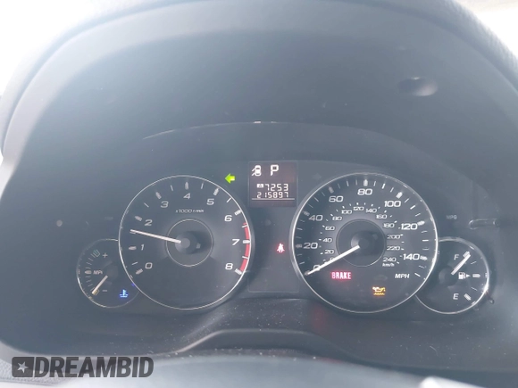 2012 Subaru Outback 2.5i с VIN 4S4BRBAC0C3210857, выставлен на аукционе IAAI как лот 42486193 с пробегом 215 897 миль миль и . История ставок и продаж доступна на DreamBid. Изображение 7.