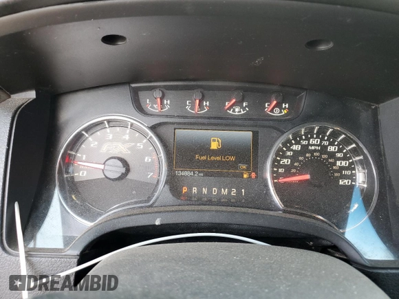 2014 Ford F-150 XL with VIN 1FTFW1CT2EFA12322, listed as a Copart auction lot 56483945 with 134,884 mi miles and Clean title. Bid and sale history available at DreamBid. Image 9.
