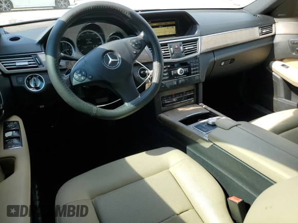 2011 Mercedes-Benz E 350 Luxury with VIN WDDHF5GB2BA373677, listed as a Copart auction lot 62362365 with 124,380 mi miles and Salvage title. Bid and sale history available at DreamBid. Image 8.