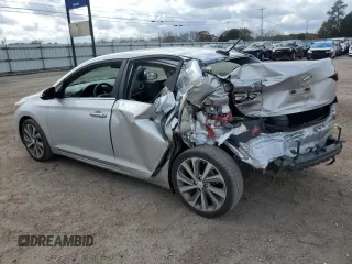 2021 Hyundai Accent Limited with VIN 3KPC34A64ME145005, listed as a Copart auction lot 85320034 with 43,701 mi miles and Salvage Title. Bid and sale history available at carsss.com. Image 2.