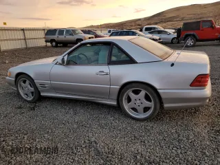 2001 Mercedes-Benz SL-Class with VIN WDBFA68F01F198790, listed as a Copart auction lot 86946014 with 108,159 mi miles and Clean Title. Bid and sale history available at carsss.com. Image 2.