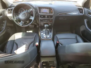 2014 Audi Q5 Premium Plus with VIN WA1LFAFP6EA037491, listed as a Copart auction lot 53580425 with 130,542 mi miles and Salvage Title. Bid and sale history available at carsss.com. Image 8.