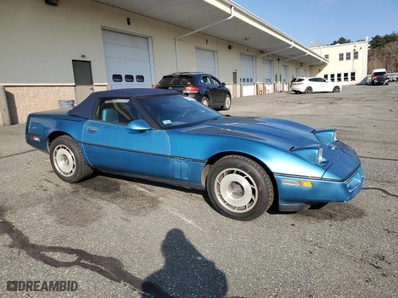1987 Chevrolet Corvette with VIN 1G1YY3184H5130470, listed as a Copart auction lot 48890195 with 82,871 mi miles and Clean Title. Bid and sale history available at carsss.com. Image 4.