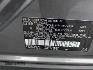 2024 Subaru Solterra Premium z VIN JTMABABA2RA056054, wystawiony jako IAAI lot #42018399 z przebiegiem 6 220 mil mil oraz . Historia ofert i sprzedaży dostępna na DreamBid. Obrazek 9.
