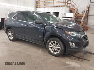 2019 Chevrolet Equinox LT with VIN 3GNAXUEV1KL264191, listed as a IAAI auction lot 41890226 with 121,357 mi miles. Bid and sale history available at carsss.com. Image 1.