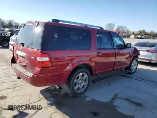 2014 Ford Expedition EL Limited with VIN 1FMJK2A53EEF56281, listed as a Copart auction lot 49313385 with 243,196 mi miles and Salvage Title. Bid and sale history available at carsss.com. Image 3.