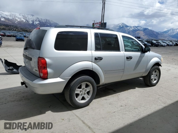 2007 Dodge Durango SLT with VIN 1D8HB48P27F536737, listed as a Copart auction lot 51980865 with 221,968 mi miles and Salvage title. Bid and sale history available at DreamBid. Image 3.