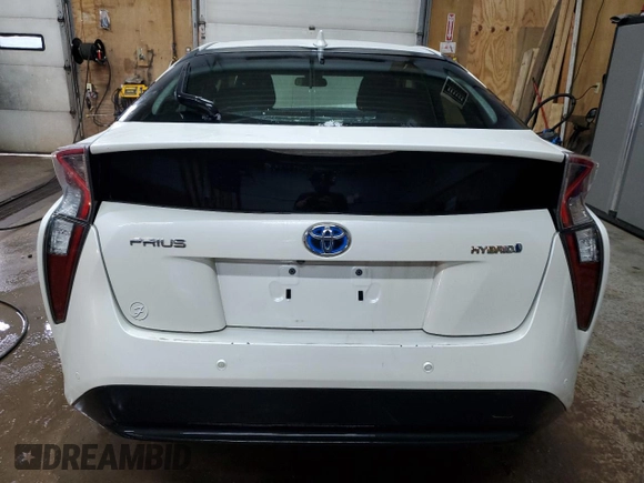 2018 Toyota Prius Two with VIN JTDKARFU4J3055426, listed as a Copart auction lot 48666015 with 76,921 mi miles and Clean Title. Bid and sale history available at carsss.com. Image 6.
