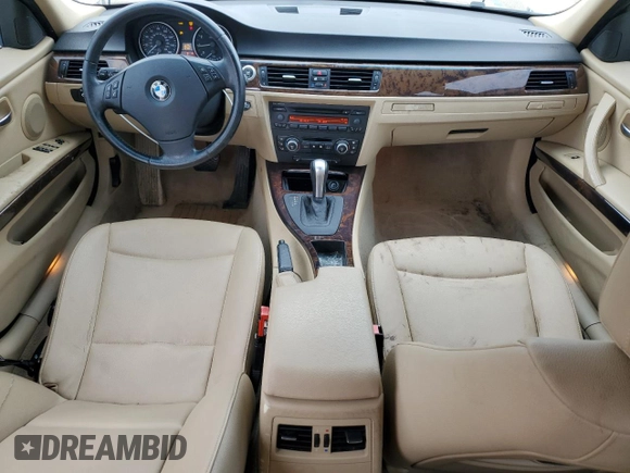 2007 BMW 3 Series 328i with VIN WBAVA33597KX72990, listed as a Copart auction lot 51940535 with 128,208 mi miles and Salvage Title. Bid and sale history available at carsss.com. Image 8.
