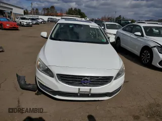 2015 Volvo S60 T5 Premier with VIN YV1612TB7F1309090, listed as a Copart auction lot 48216545 with 160,525 mi miles and Salvage Title. Bid and sale history available at carsss.com. Image 5.