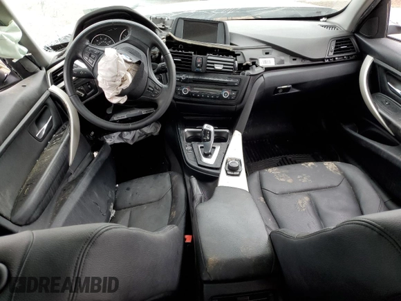 2015 BMW 3 Series 320i xDrive with VIN WBA3C3C58FP663617, listed as a Copart auction lot 55262885 with Not provided miles and Salvage title. Bid and sale history available at DreamBid. Image 8.