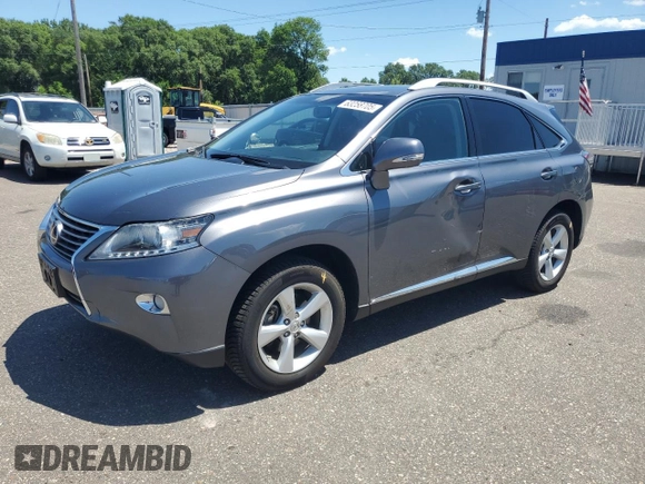 2013 Lexus RX 350 with VIN 2T2BK1BA1DC210323, listed as a Copart auction lot 63258705 with 108,464 mi miles and Salvage title. Bid and sale history available at DreamBid. Image 1.