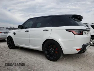 2021 Land Rover Range Rover Sport HST with VIN SALWS2RU8MA786662, listed as a Copart auction lot 40793324 with 56,300 mi miles and Salvage Title. Bid and sale history available at carsss.com. Image 2.
