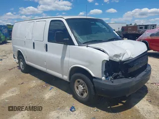 2014 Chevrolet Express Cargo с VIN 1GCWGFBA4E1207247, выставлен на аукционе IAAI как лот 42259244 с пробегом 169 971 миль миль и . История ставок и продаж доступна на DreamBid. Изображение 1.