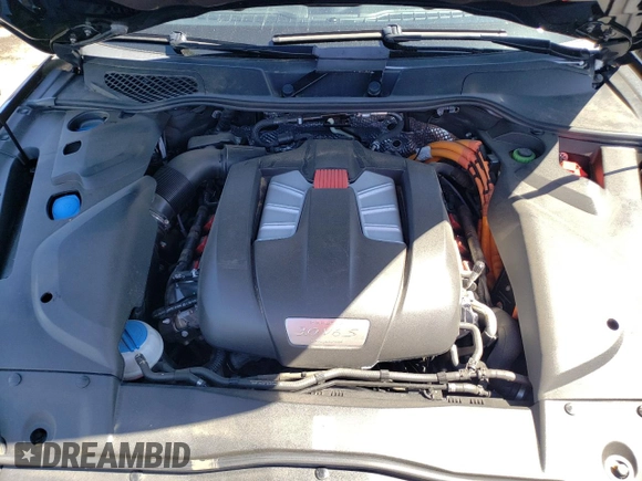 2017 Porsche Cayenne S E-Hybrid with VIN WP1AE2A22HLA68634, listed as a Copart auction lot 63874754 with 44,787 mi miles and Salvage title. Bid and sale history available at DreamBid. Image 12.
