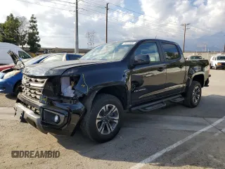 2022 Chevrolet Colorado 4WD Z71 with VIN 1GCGTDEN1N1324934, listed as a Copart auction lot 78444594 with 46,641 mi miles and Salvage title. Bid and sale history available at DreamBid. Image 1.