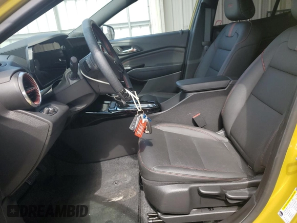 2024 Chevrolet Trax 2RS with VIN KL77LJE24RC225097, listed as a Copart auction lot 50913385 with 2,342 mi miles and Salvage Title. Bid and sale history available at DreamBid. Image 7.