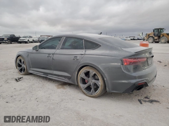 2023 Audi RS 5 Sportback z VIN WUAAWCF54PA901323, wystawiony jako Copart lot #78427704 z przebiegiem 21 901 mil mil oraz Szkoda całkowita • Salvage title. Historia ofert i sprzedaży dostępna na DreamBid. Obrazek 2.