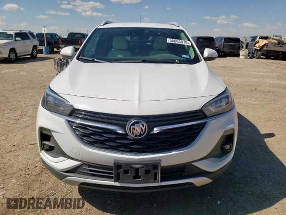 2021 Buick Encore GX Select with VIN KL4MMDSL1MB179593, listed as a Copart auction lot 56063875 with 23,460 mi miles and Clean title. Bid and sale history available at DreamBid. Image 5.