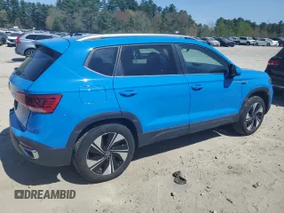 2024 Volkswagen Taos SE z VIN 3VVVX7B2XRM095641, wystawiony jako Copart lot #53708895 z przebiegiem 6 761 mil mil oraz Szkoda całkowita • Salvage title. Historia ofert i sprzedaży dostępna na DreamBid. Obrazek 3.