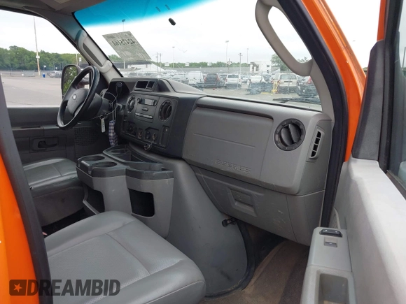 2014 Ford Econoline Cargo Commercial with VIN 1FTNE2EW3EDA64940, listed as a IAAI auction lot 42475161 with 188,421 mi miles and . Bid and sale history available at DreamBid. Image 5.