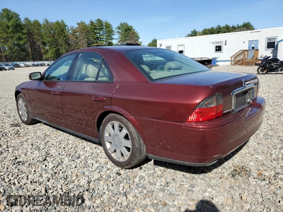2004 Lincoln LS w/Sport Pkg with VIN 1LNHM87A84Y642005, listed as a Copart auction lot 55619475 with 98,859 mi miles and Clean Title. Bid and sale history available at carsss.com. Image 2.