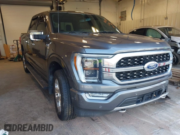 2022 Ford F-150 XL with VIN 1FTFW1E88NFA39758, listed as a IAAI auction lot 41619195 with 87,294 mi miles. Bid and sale history available at carsss.com. Image 1.