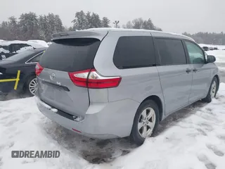 2017 Toyota Sienna L with VIN 5TDZZ3DC9HS802672, listed as a IAAI auction lot 41542558 with 147,788 mi miles and . Bid and sale history available at DreamBid. Image 4.