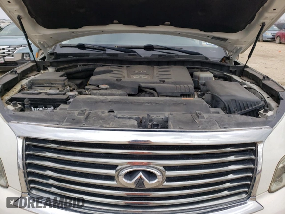 2013 Infiniti QX56 with VIN JN8AZ2NF2D9530785, listed as a Copart auction lot 41306444 with 148,029 mi miles and Salvage Title. Bid and sale history available at carsss.com. Image 12.