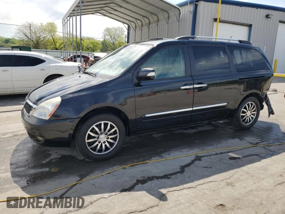 2011 Kia Sedona EX with VIN KNDMH4C7XB6393046, listed as a Copart auction lot 53844675 with 139,087 mi miles and Salvage Title. Bid and sale history available at DreamBid. Image 1.